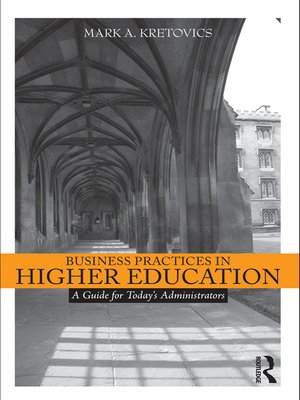 cover image of Business Practices in Higher Education